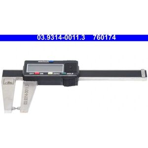 ATE 03.9314-0011.3 Jauge de pince de frein - Épaisseur du disque de frein - Publicité ATE 03.9314-0011.3 Jauge de pince de frein - Épaisseur du disque de frein - Publicité