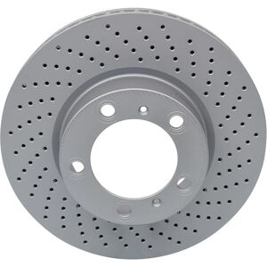 Disco de freno ATE Modelo 24.0128-0260.1 para Porsche - Perforado y ventilado Disco de freno ATE Modelo 24.0128-0260.1 para Porsche - Perforado y ventilado