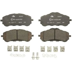 Ate Jarrupalat - Edessä/Takana - 147,8mm - 18,5mm - Jarrujärjestelmä Bosch Ate Jarrupalat - Edessä/Takana - 147,8mm - 18,5mm - Jarrujärjestelmä Bosch