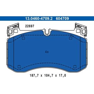 Pastiglie freno ATE Modello 13.0460-4709.2 Anteriore - Set di pastiglie dei freni Pastiglie freno ATE Modello 13.0460-4709.2 Anteriore - Set di pastiglie dei freni