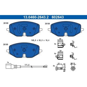 ATE 5wa698151p Jarrupadjat - Levyt ATE 5wa698151p Jarrupadjat - Levyt