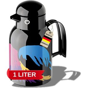 Helios Thermo-Vogel Schwarz 1L - Thermo-Kanne Helios Thermo-Vogel Schwarz 1L - Thermo-Kanne