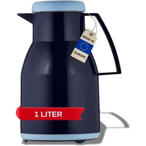 Helios Wash S+ Dunkelblaue Isolierkanne 1L - Thermos Helios Wash S+ Dunkelblaue Isolierkanne 1L - Thermos