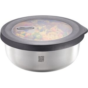 Conteneur de stockage alimentaire GEFU Provido - Étanche, Micro-ondes, Noir/Argent - Publicité Conteneur de stockage alimentaire GEFU Provido - Étanche, Micro-ondes, Noir/Argent - Publicité
