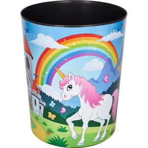 Läufer 13L Round Plastic Trash Bin - Child-Friendly Multi-Design Läufer 13L Round Plastic Trash Bin - Child-Friendly Multi-Design