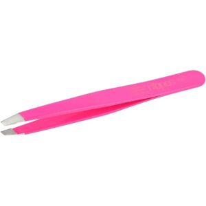 Pinces à épiler Nippes Solingen à bout incliné rose 9,5 cm - Publicité Pinces à épiler Nippes Solingen à bout incliné rose 9,5 cm - Publicité