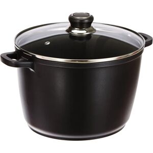 Casserole universelle en aluminium Krüger avec couvercle en verre - 24cm - Compatible induction - Publicité Casserole universelle en aluminium Krüger avec couvercle en verre - 24cm - Compatible induction - Publicité