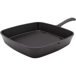 KRÜGER Toledo Gusseisen Steakpfanne - 28x28cm, Schwarz, Induktion KRÜGER Toledo Gusseisen Steakpfanne - 28x28cm, Schwarz, Induktion