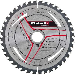 Einhell Circular Saw Blade - 210mm, 40T, 6000rpm - Circular Saw Blade Einhell Circular Saw Blade - 210mm, 40T, 6000rpm - Circular Saw Blade