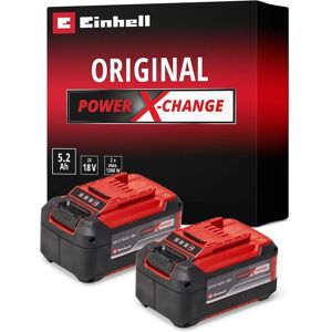 Einhell Power X-Change Battery Twin Pack - Battery 18V 5.2Ah Li-ion Einhell Power X-Change Battery Twin Pack - Battery 18V 5.2Ah Li-ion