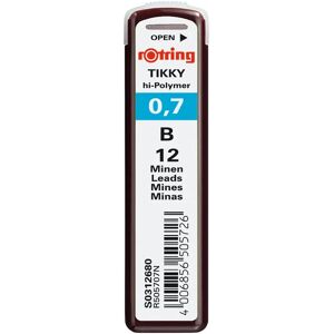 Mines de dessin Rotring 0,7mm B - Mines de dessin Mines de dessin Rotring 0,7mm B - Mines de dessin
