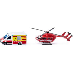 Siku Mercedes-Benz Rettungswagen & Helikopter - Spielset Siku Mercedes-Benz Rettungswagen & Helikopter - Spielset
