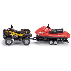 Siku 2314 Quad jaune/rouge avec jet-ski - Véhicule de jeu - Publicité Siku 2314 Quad jaune/rouge avec jet-ski - Véhicule de jeu - Publicité