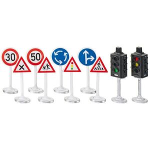 Siku 5597 Traffic Lights & Road Signs - Play Vehicle Accessory Siku 5597 Traffic Lights & Road Signs - Play Vehicle Accessory