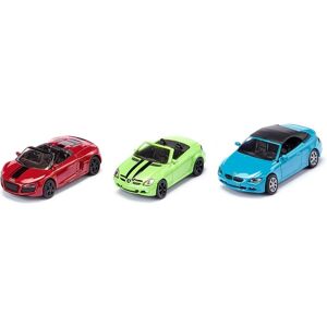 Siku 6314 - Speelvoertuig - Geschenkset met 3 cabrioauto's Siku 6314 - Speelvoertuig - Geschenkset met 3 cabrioauto's