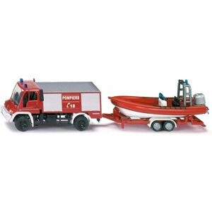 Siku Unimog Brandweerauto - Schaal 1:64 Siku Unimog Brandweerauto - Schaal 1:64
