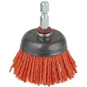 Wolfcraft Nylon Cup Brush 50mm - Aggressive Cleaning Tool Wolfcraft Nylon Cup Brush 50mm - Aggressive Cleaning Tool