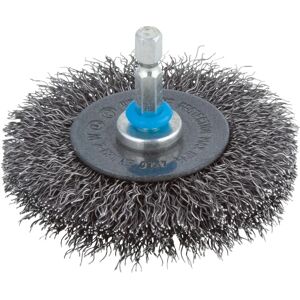 Brosse à disque Wolfcraft - Élimination de rouille métallique - Disque de meulage Brosse à disque Wolfcraft - Élimination de rouille métallique - Disque de meulage