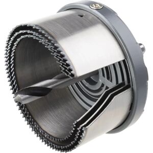 Wolfcraft Hole Saw Set - 3 Sizes, Up to 33mm Deep Wolfcraft Hole Saw Set - 3 Sizes, Up to 33mm Deep