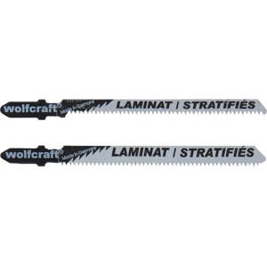 Lames de scie sauteuse Wolfcraft 2379000 - Acier au carbone élevé - Publicité Lames de scie sauteuse Wolfcraft 2379000 - Acier au carbone élevé - Publicité