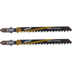 Wolfcraft T-Shank Jigsaw Blade - High Carbon Steel, 75mm Wolfcraft T-Shank Jigsaw Blade - High Carbon Steel, 75mm