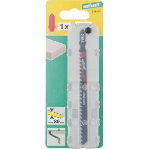 Wolfcraft Tungsten Carbide Jigsaw Blade - Durable, for Plastic & Cement Boards Wolfcraft Tungsten Carbide Jigsaw Blade - Durable, for Plastic & Cement Boards