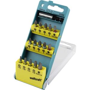 Wolfcraft Magnetisches Schraubendreher-Bit-Set - 16 Teile Wolfcraft Magnetisches Schraubendreher-Bit-Set - 16 Teile