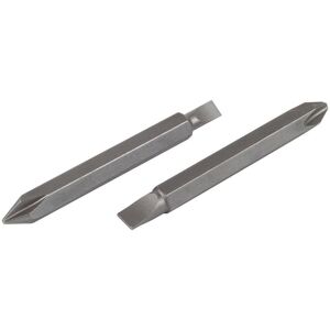 Wolfcraft 2408000 Double Tip Screwdriver Set - Metal, Silver - Screwdriver Set Wolfcraft 2408000 Double Tip Screwdriver Set - Metal, Silver - Screwdriver Set
