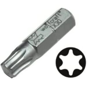 Ensemble de 7 embouts Torx Wolfcraft - T10-T40 - Acier Industriel Ensemble de 7 embouts Torx Wolfcraft - T10-T40 - Acier Industriel