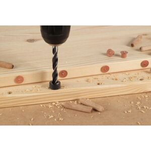 Wolfcraft 3-Piece Drill Bit Set - Twist, For Wood & Fiberboard Wolfcraft 3-Piece Drill Bit Set - Twist, For Wood & Fiberboard