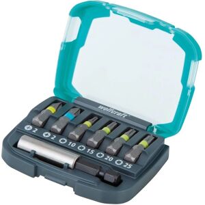 Wolfcraft 2979000 - Bit Box Crosshead, TORX, 7 Pcs. Wolfcraft 2979000 - Bit Box Crosshead, TORX, 7 Pcs.