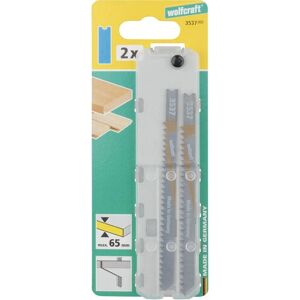 Wolfcraft 3537000 High Carbon Steel Jigsaw Blade - Wood Cutting Wolfcraft 3537000 High Carbon Steel Jigsaw Blade - Wood Cutting