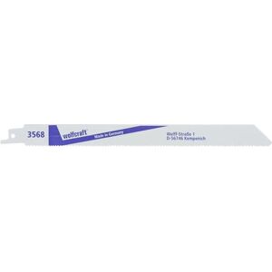 Lames de scie sabre Wolfcraft 3568000 - Bimétal - 210mm Lames de scie sabre Wolfcraft 3568000 - Bimétal - 210mm