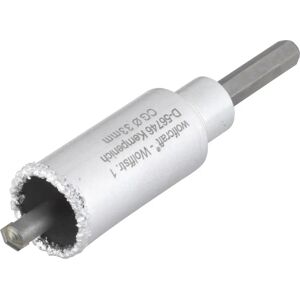 Wolfcraft 3893000 drill hole saw - High-performance tungsten carbide coating - Precise masonry and stone drilling Wolfcraft 3893000 drill hole saw - High-performance tungsten carbide coating - Precise masonry and stone drilling