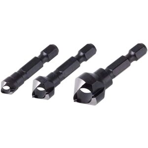 Wolfcraft 4375000 - Deburring & Countersinking Set - Ø 8-16 mm Wolfcraft 4375000 - Deburring & Countersinking Set - Ø 8-16 mm