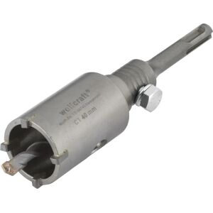 Wolfcraft 5480000 Core Cutter - Impact, Shock Resistant - SDS-PLUS Wolfcraft 5480000 Core Cutter - Impact, Shock Resistant - SDS-PLUS