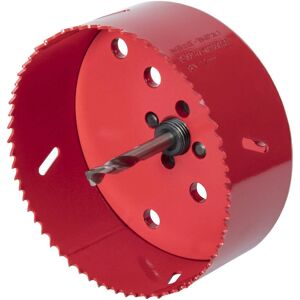 VidaXL Wolfcraft Hole Saw 112mm Bimetal Red Drill Accessory - Hole Saw VidaXL Wolfcraft Hole Saw 112mm Bimetal Red Drill Accessory - Hole Saw