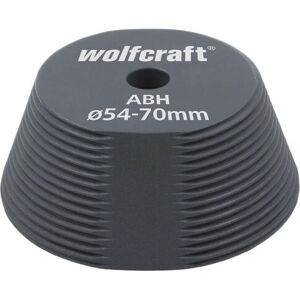 Wolfcraft Power Drill Accessory - Hole Saw Guide 54-70mm Wolfcraft Power Drill Accessory - Hole Saw Guide 54-70mm