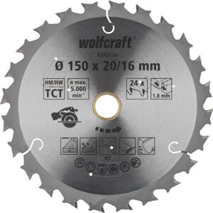 Lame circulaire WOLFCRAFT CT - 24 dents - Ø 150 mm Lame circulaire WOLFCRAFT CT - 24 dents - Ø 150 mm