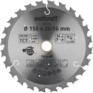 Wolfcraft 6346000 Akku-Kreissägeblatt - Langlebig, Schneller Schnitt Wolfcraft 6346000 Akku-Kreissägeblatt - Langlebig, Schneller Schnitt
