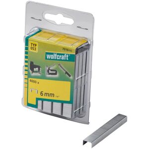Wolfcraft Modèle 7016000 - 4000 Agrafes pour Bois - Publicité Wolfcraft Modèle 7016000 - 4000 Agrafes pour Bois - Publicité