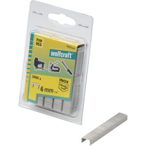 Wolfcraft Model 053 Wide-Back Stainless Steel Staples - Staples Wolfcraft Model 053 Wide-Back Stainless Steel Staples - Staples