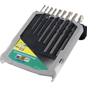 Wolfcraft 7109000 Cement Drill Set - 9 Pieces Wolfcraft 7109000 Cement Drill Set - 9 Pieces