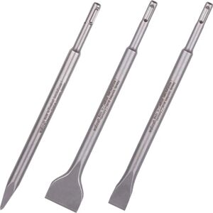 Wolfcraft Meißel Set - SDS Plus - 3 Piece - 250mm - Gray Wolfcraft Meißel Set - SDS Plus - 3 Piece - 250mm - Gray