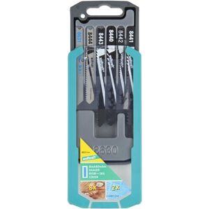 Ensemble de lames de scie sauteuse Wolfcraft 8631000 - 10 pièces - Publicité Ensemble de lames de scie sauteuse Wolfcraft 8631000 - 10 pièces - Publicité