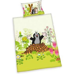 Dětské ložní povlečení Malý krtk - oboustranné z bavlněného flanelu Dětské ložní povlečení Malý krtk - oboustranné z bavlněného flanelu