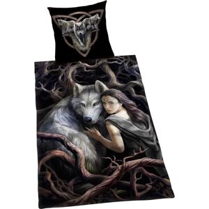 Anne Stokes Zwart Beddengoed Set - Beddengoed Anne Stokes Zwart Beddengoed Set - Beddengoed
