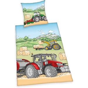 Herding Kids Bedding Traktor - Multicolor 140x200cm Herding Kids Bedding Traktor - Multicolor 140x200cm