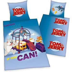 Herding Sängklädesset - Tom och Jerry - 80x80 cm - Sängklädesset Herding Sängklädesset - Tom och Jerry - 80x80 cm - Sängklädesset