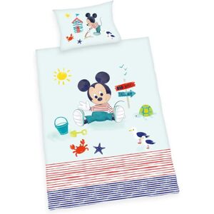 Herding Mickey Mouse Bedding Set - Reversible Cotton - 100/130 cm Herding Mickey Mouse Bedding Set - Reversible Cotton - 100/130 cm